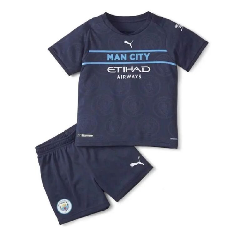 Kids Manchester City 2021/22 Third Kit
