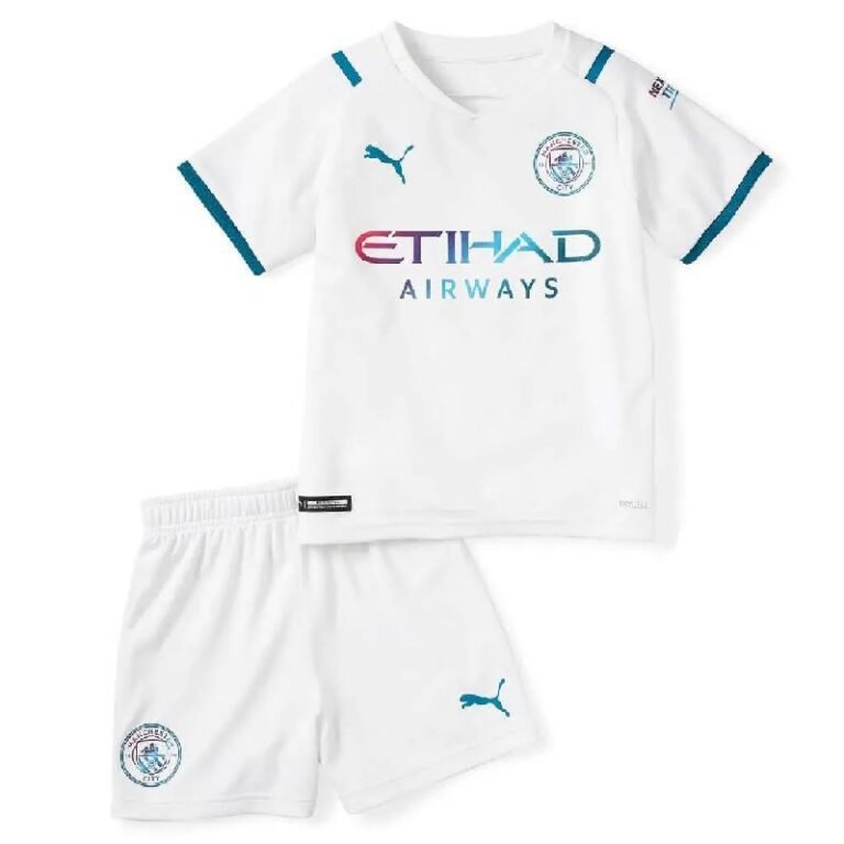 Kids Manchester City 2021/22 Away Kit