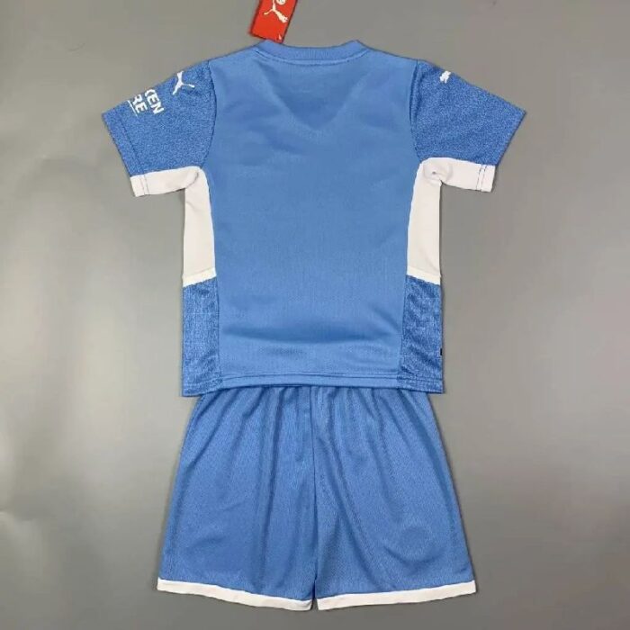 Kids Manchester City 2021/22 Home Kit 3
