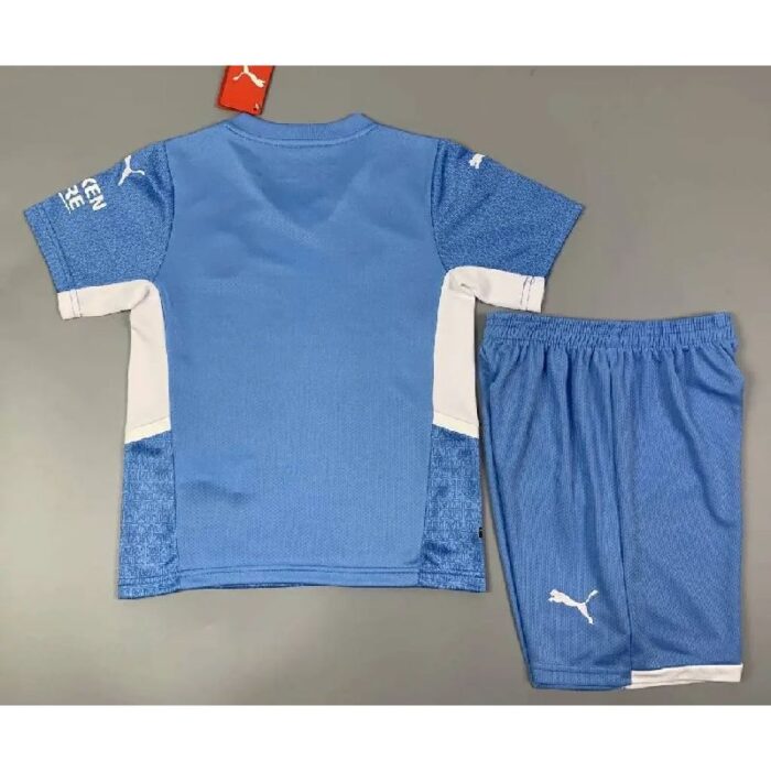 Kids Manchester City 2021/22 Home Kit 5