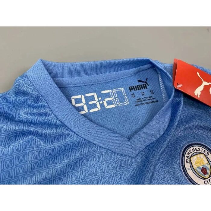 Kids Manchester City 2021/22 Home Kit 6