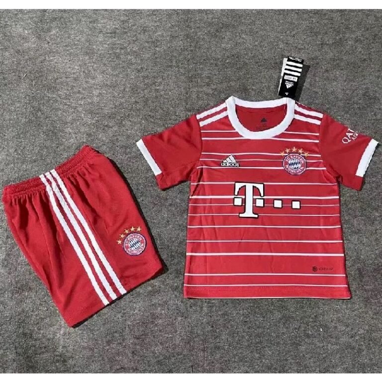 Kids Bayern Munich 2022/23 Home Kit