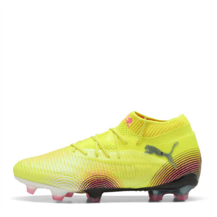 Puma Womens Future 8 Firm Ground Football Boots – Yellow/Black – view 2