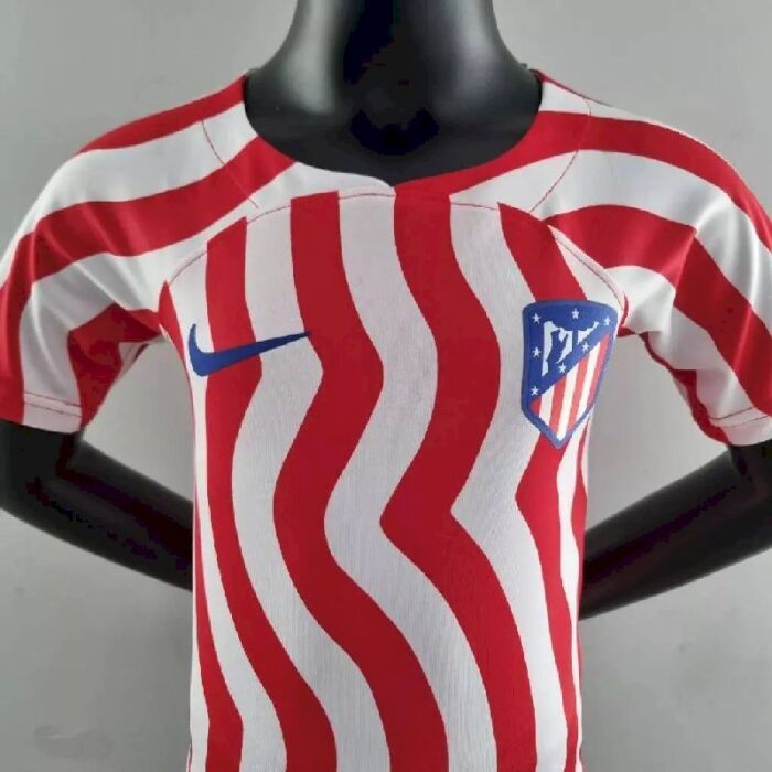 Kids Atletico Madrid 2022/23 Home Kit 2