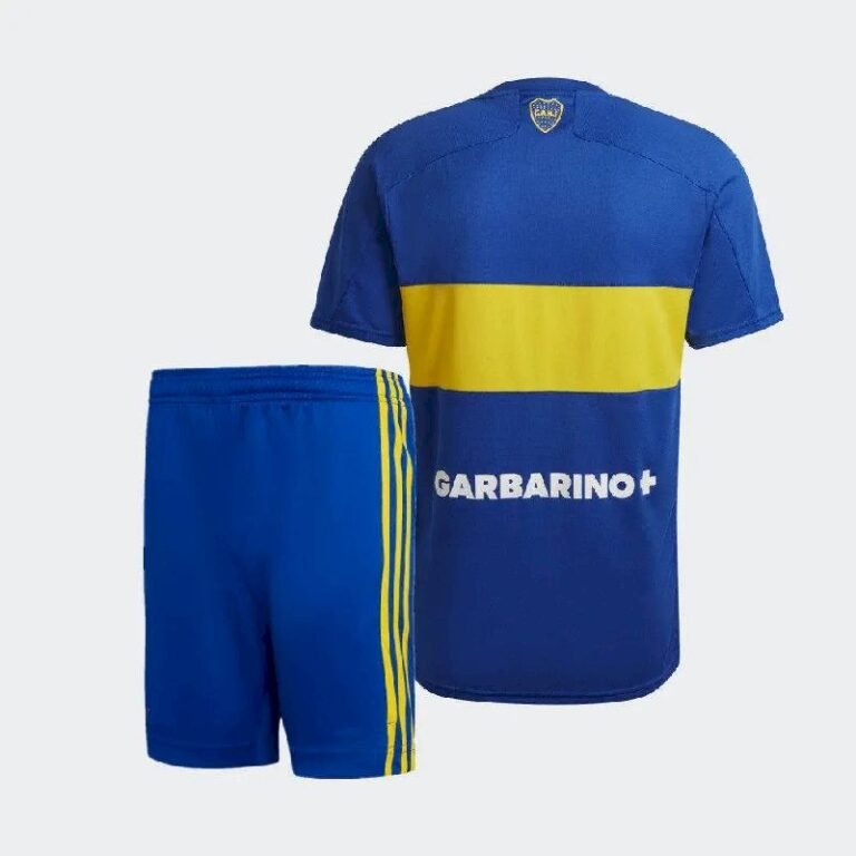 Kids Boca Juniors 2021 Home Kit 1
