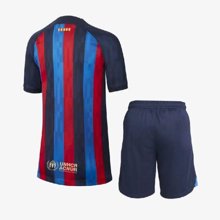 Kids Barcelona 2022/23 Home Kit 1