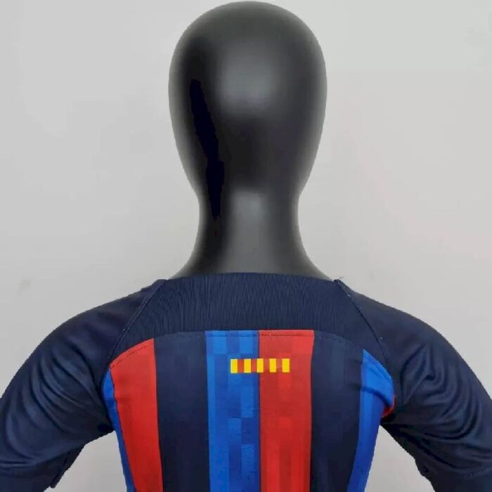 Kids Barcelona 2022/23 Home Kit 5