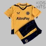 Kids Wolves 2022/23 Home Kit 2