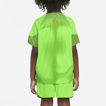 Kids Barcelona 2022/23 Goalkeeper Kit 1