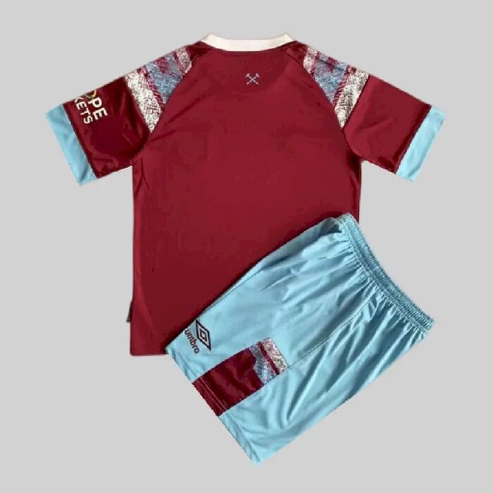 Kids West Ham United 2022/23 Home Kit 3