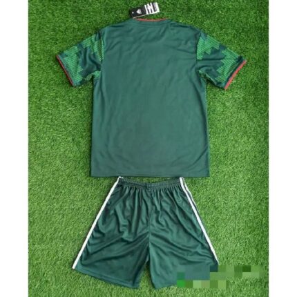 Kids Mexico 2021 Home Kit – Green 1