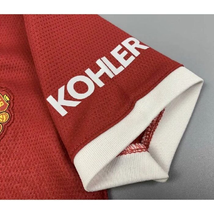 Kids Manchester United 2021/22 Home Kit 4