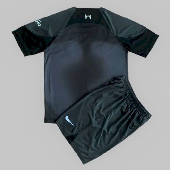 Kids Liverpool 2022/23 Away Goalkeeper Kit 3