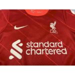 Kids Liverpool 2021/22 Home Kit 8