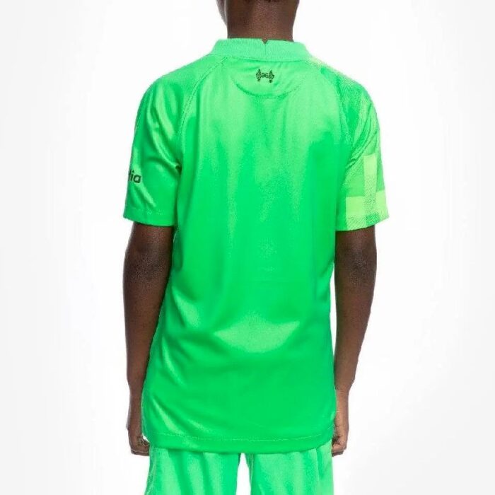 Kids Liverpool 2021/22 Goalkeeper Kit 1