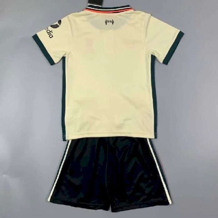 Kids Liverpool 2021/22 Away Kit 1