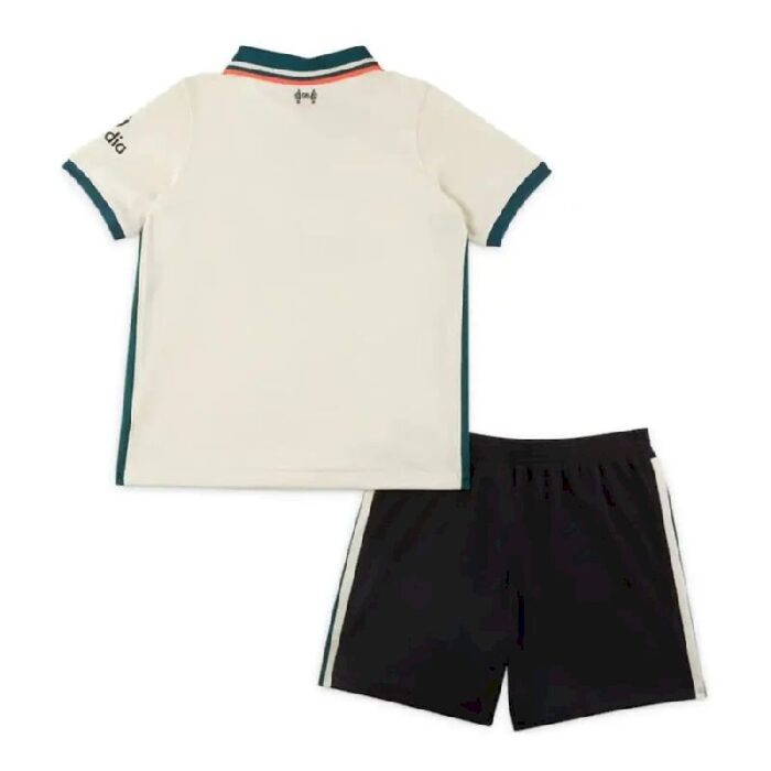 Kids Liverpool 2021/22 Away Kit 3