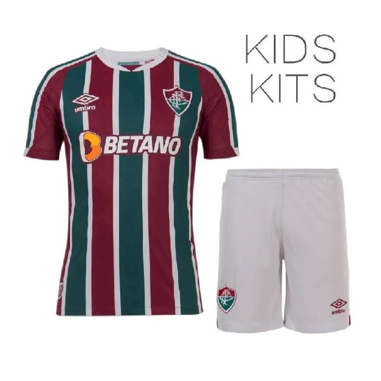 Kids Fluminense 2022 Home Kit