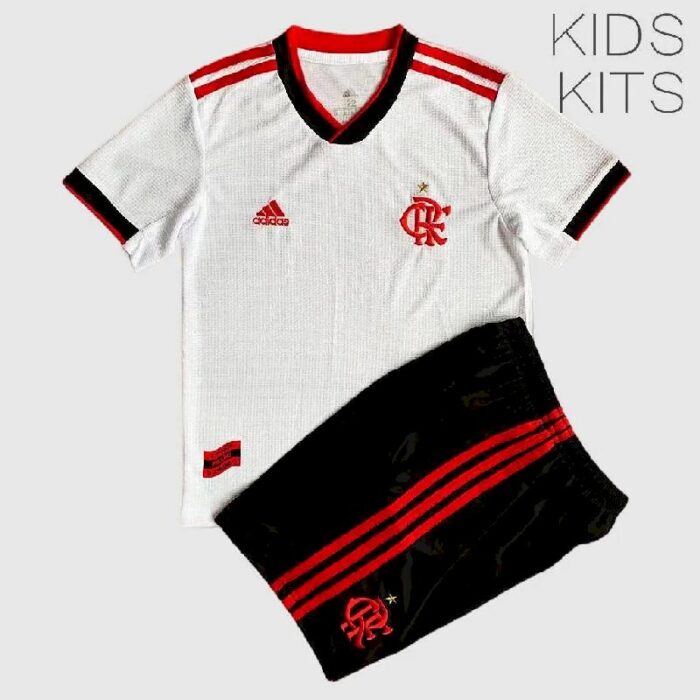 Kids Flamengo 2022 Away Kit 2