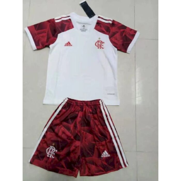 Kids Flamengo 2021 Away Kit 6