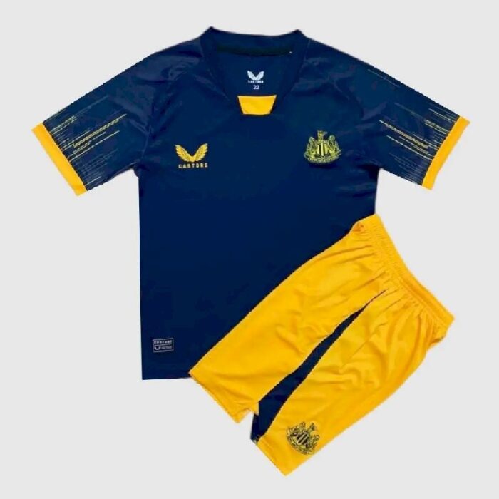 Kids Newcastle United 2022/23 Away Kit 2