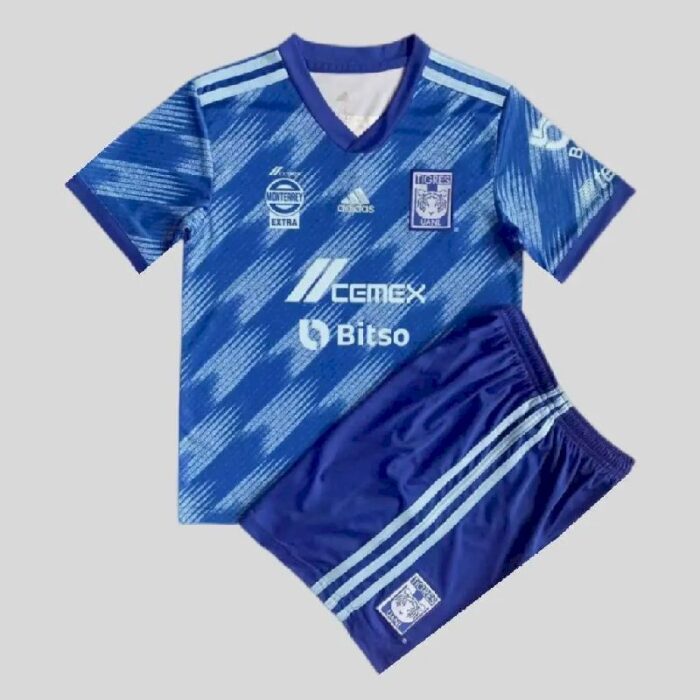 Kids Tigres UANL 2022/23 Away Kit 2