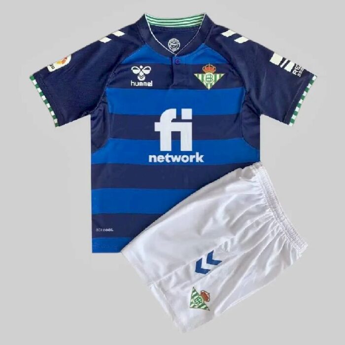 Kids Real Betis 2022/23 Away Kit 2