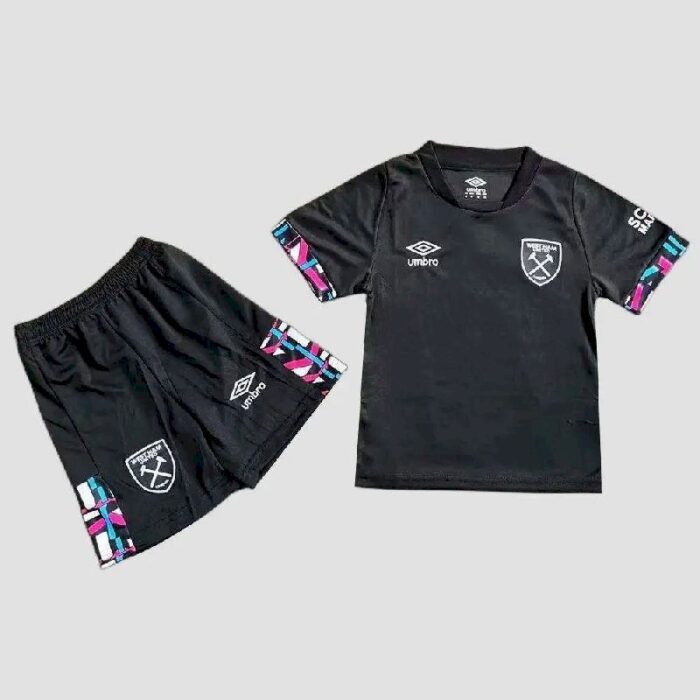 Kids West Ham United 2022/23 Away Kit 1