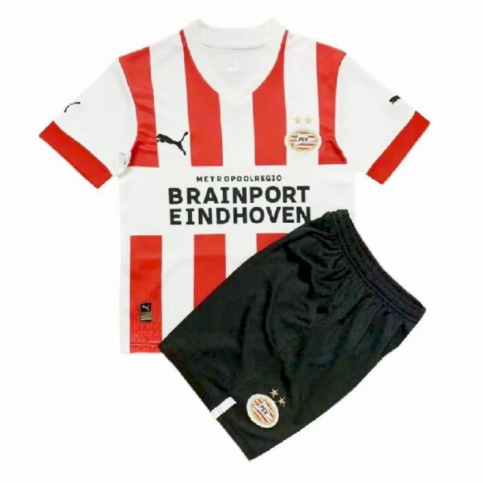 Kids PSV Eindhoven 2022/23 Home Kit 3