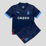 Kids Olympique Marseille 2022/23 Away Kit 2