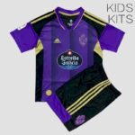 Kids Real Valladolid 2022/23 Away Kit 1