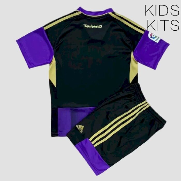 Kids Real Valladolid 2022/23 Away Kit 2