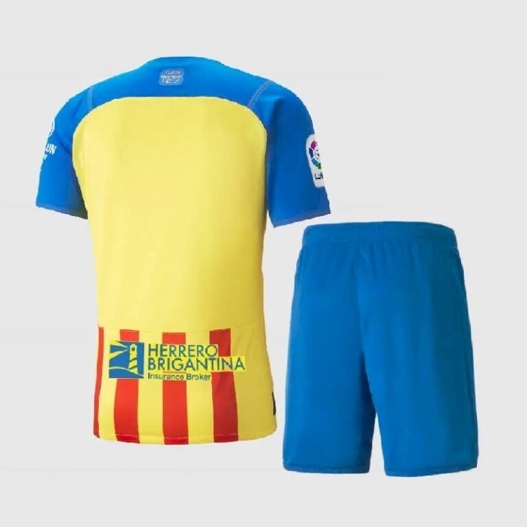 Kids Valencia CF 2022/23 Third Kit 1