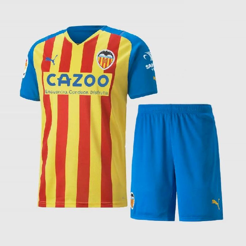 Valencia-CF-202223-Third-Kids-Jersey-And-Shorts-Kit-47388.jpg Kids Valencia CF 2022/23 Third Kit