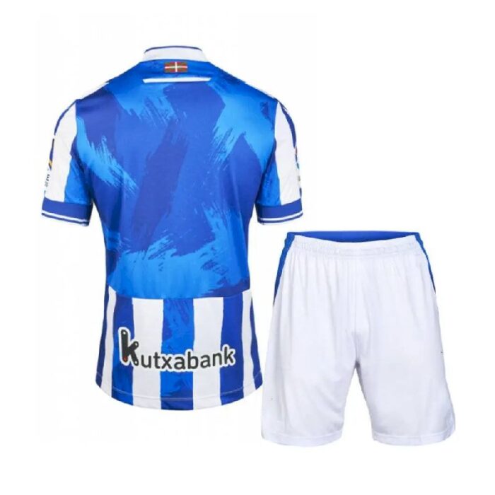 Kids Real Sociedad 2022/23 Home Kit 1