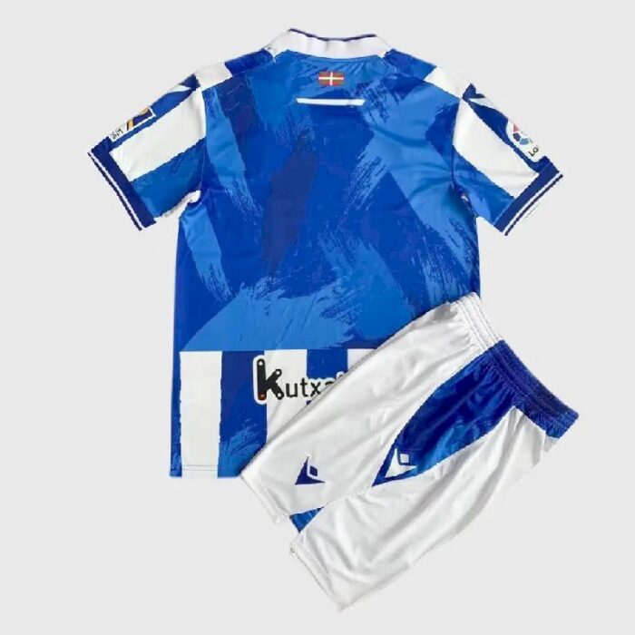 Kids Real Sociedad 2022/23 Home Kit 3