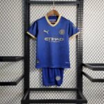 Kids Manchester City 2023/24 Blue Kit