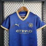 Kids Manchester City 2023/24 Blue Kit 1