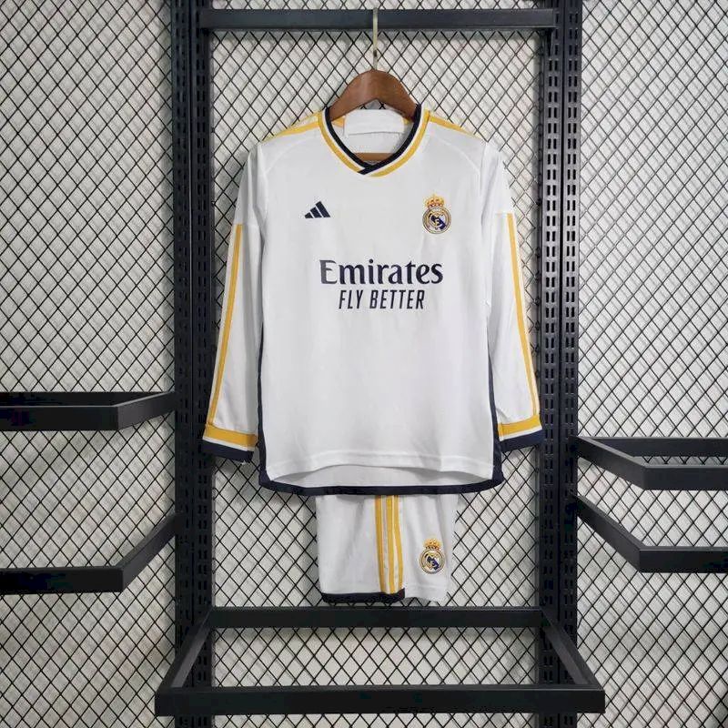 2023111719033186.jpg Kids Real Madrid 2023/24 Home Long Sleeve Kit 7
