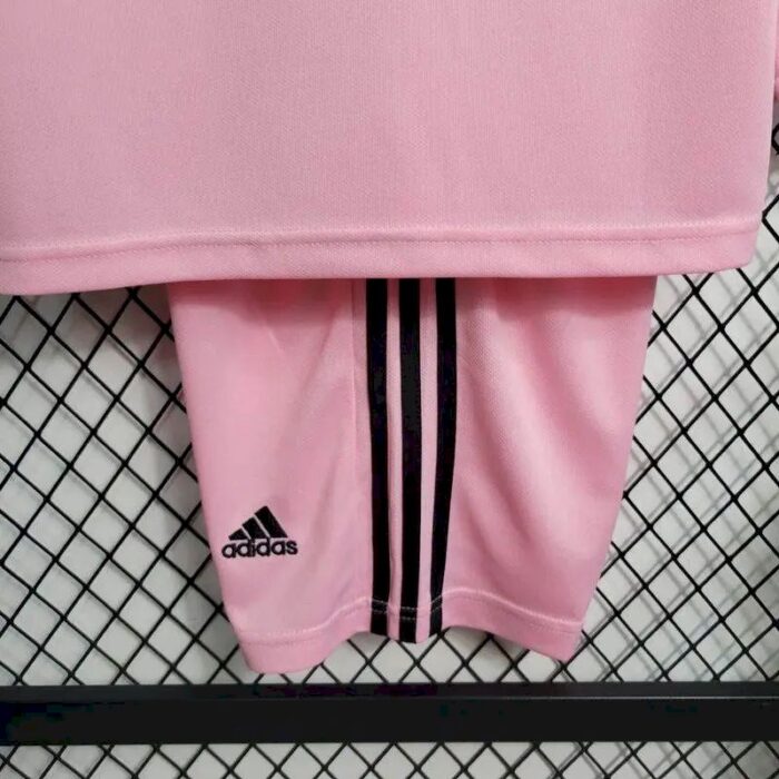 Kids Inter Miami CF 2022/23 Home Long Sleeve Kit 4