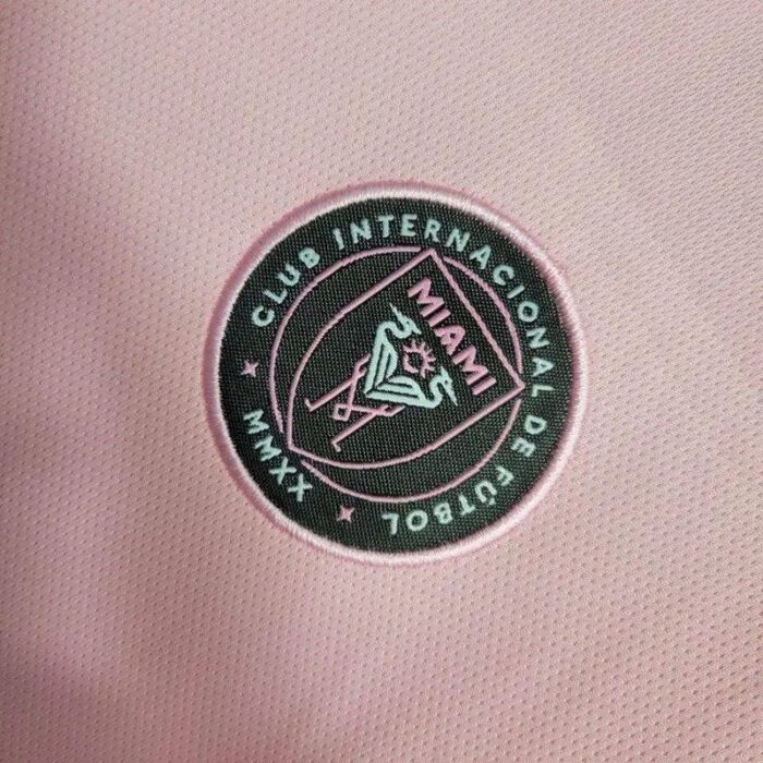 Kids Inter Miami CF 2022/23 Home Long Sleeve Kit 2