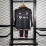 Kids Inter Miami CF 2023/24 Away Long Sleeve Kit 6