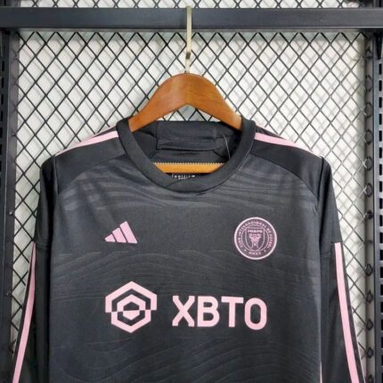 Kids Inter Miami CF 2023/24 Away Long Sleeve Kit 1