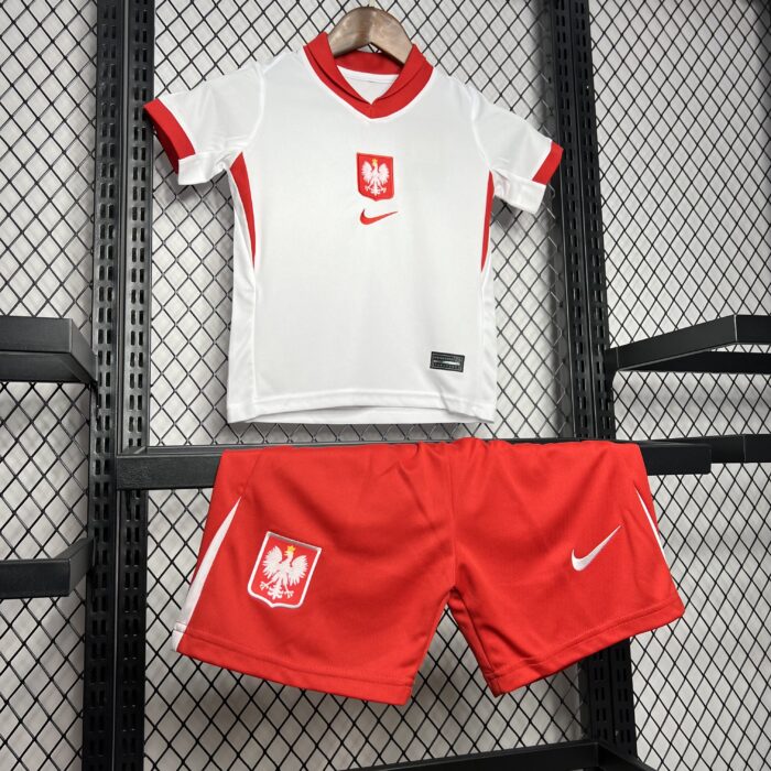 Kids Poland 2024/25 Home Kit 2