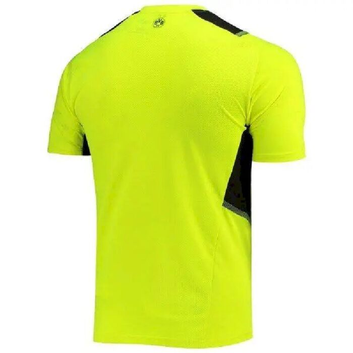 Mens Borussia Dortmund 2021/22 Raglan Pre-Match Jersey – Yellow 2