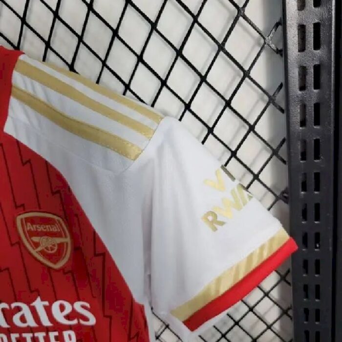 Kids Arsenal 2023/24 Home Kit 3