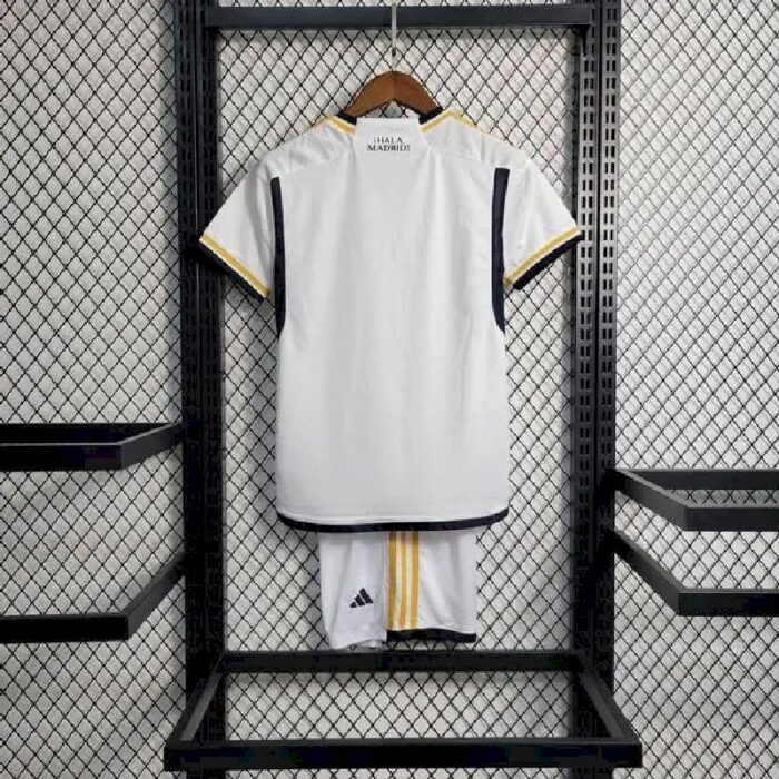 Kids Real Madrid 2023/24 Home Kit 12