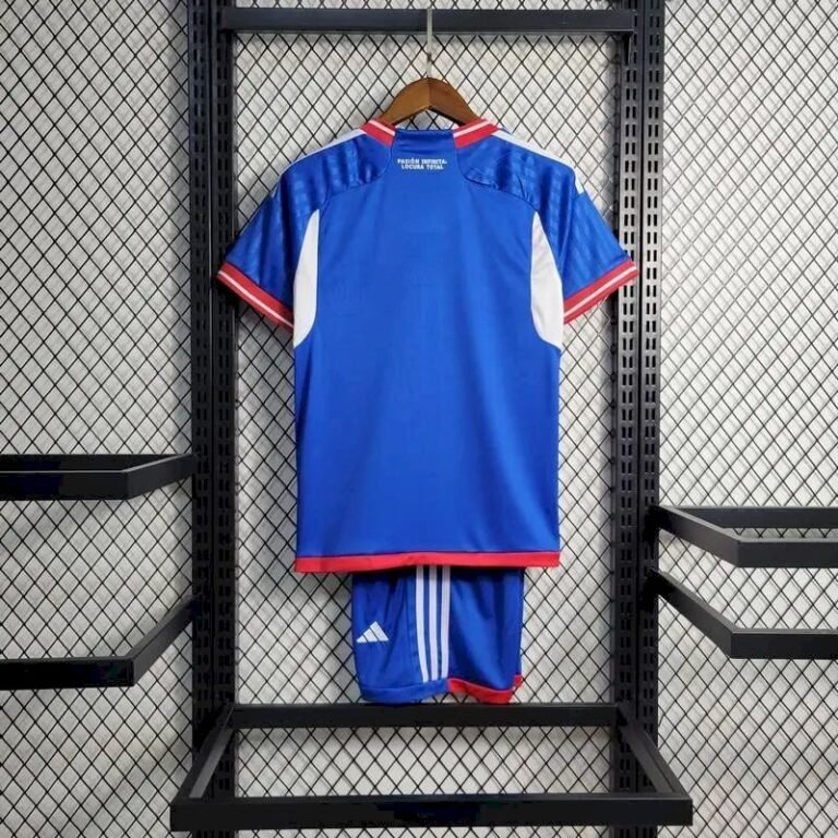 Kids Universidad De Chile 2023/24 Home Kit 1