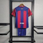 Kids Barcelona 2023/24 Home Kit 3