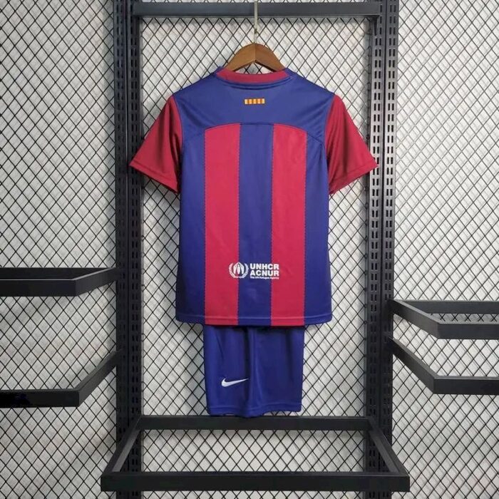 Kids Barcelona 2023/24 Home Kit 3